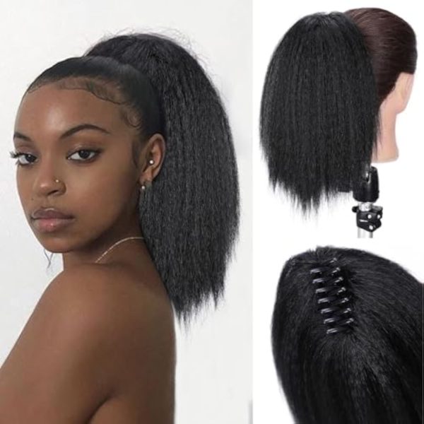 Perruque Lace Front Afro 13x4 – Cheveux Humains – 12 pouces