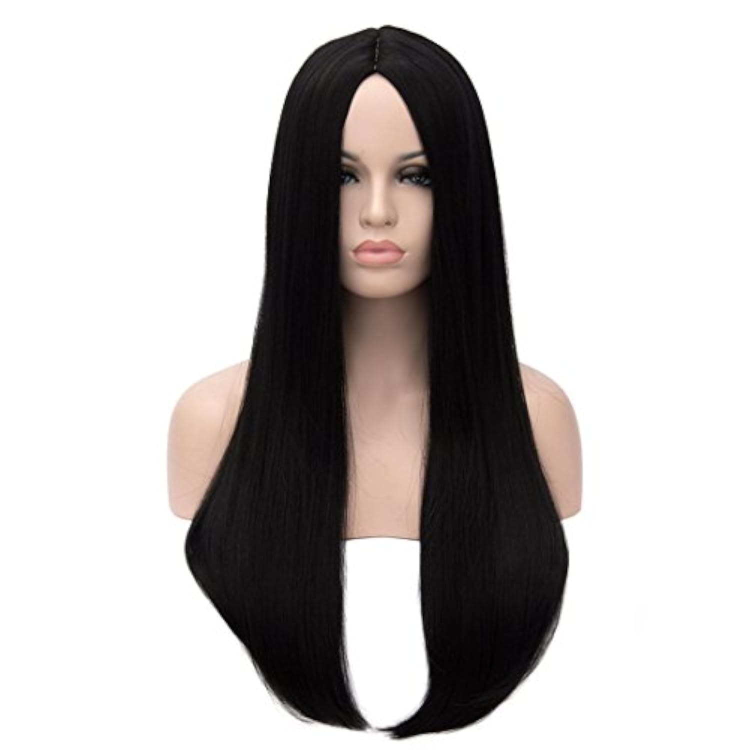WIGHUB&SALON – Perruque Synthétique Lace Front Lisse – Réf. WS-X8KG4M – Image 2