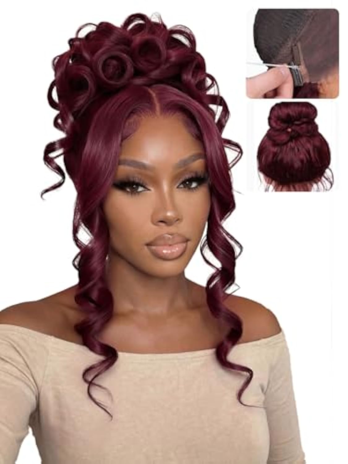 Perruque Lace Front Body Wave – Cheveux Humains – 18 pouces – Image 2