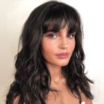 WIGHUB&SALON – Perruque Lace Front Ondulation Naturelle 13x4 avec Frange – Cheveux Humains – 14 pouces