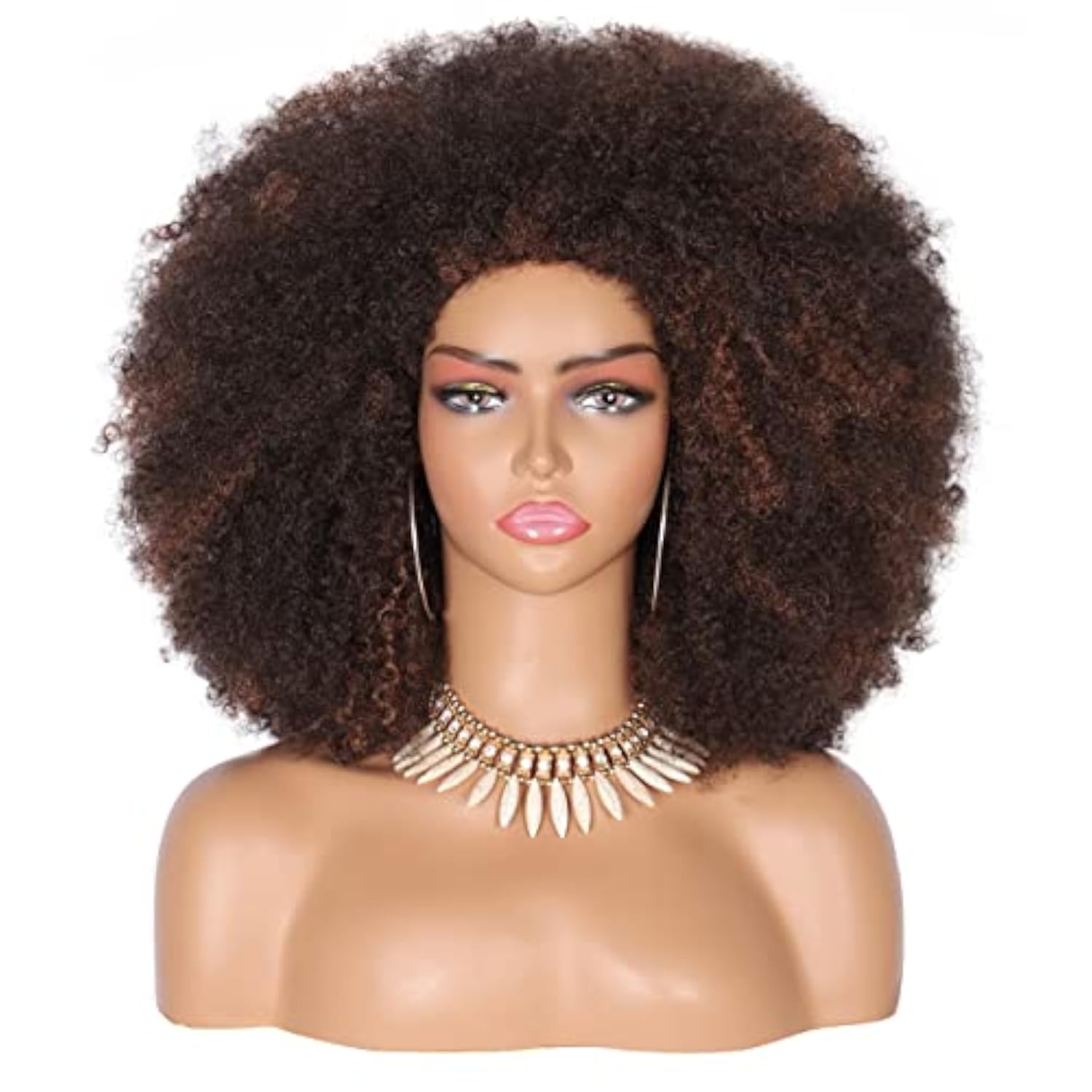 Perruque Synthétique Lace Front Afro Afro - Image 2