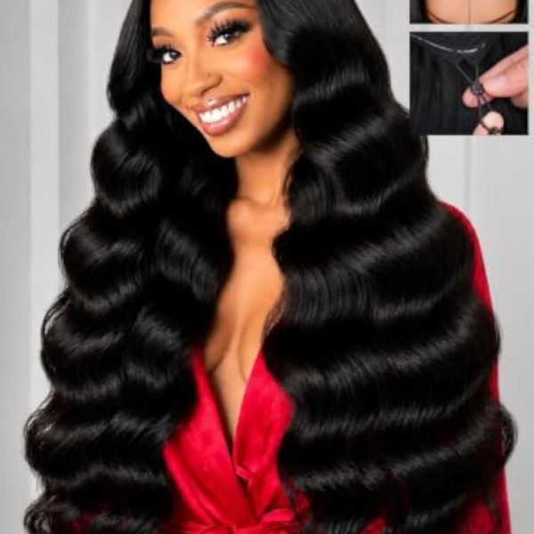 Perruque Lace Front Body Wave 13x4 sans Colle – Cheveux Humains – 26 pouces