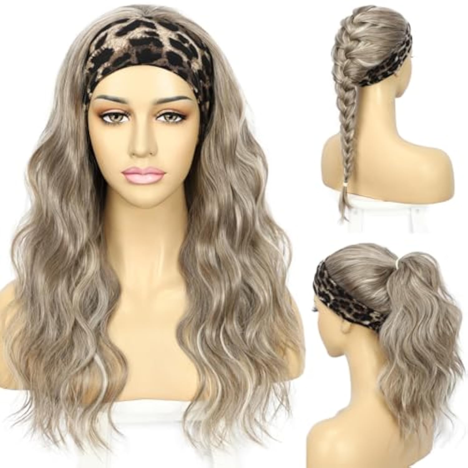 WIGHUB&SALON – Perruque Synthétique Lace Front Body Wave – brun – 20 pouces – Image 2