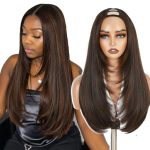 Perruque Lace Front Lisse 13x4 – Cheveux Humains – balayage (4/27) – Réf. WS-QLT187