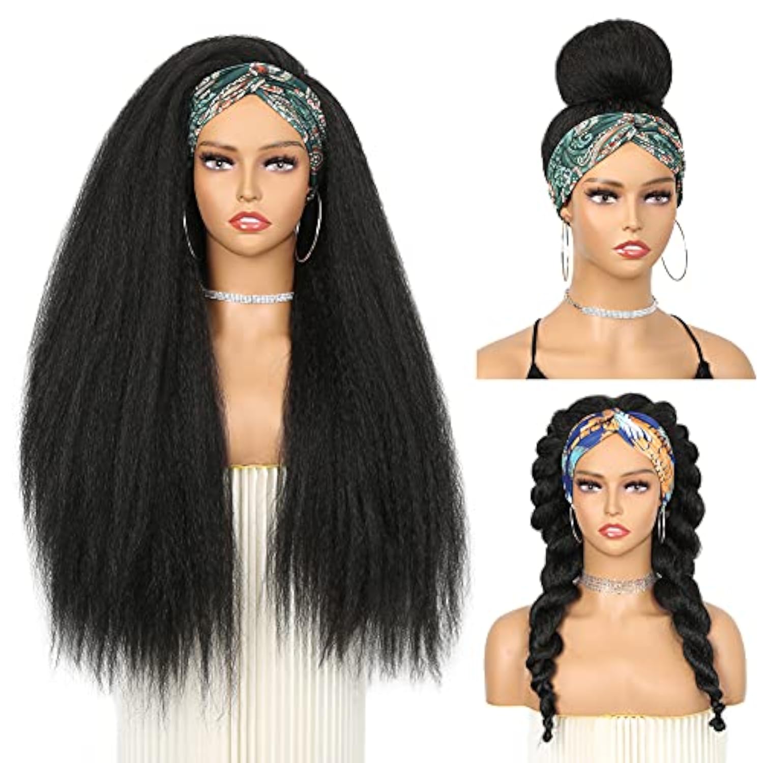 Perruque Lace Front Afro 13x4 – Cheveux Humains – 26 pouces – Image 2