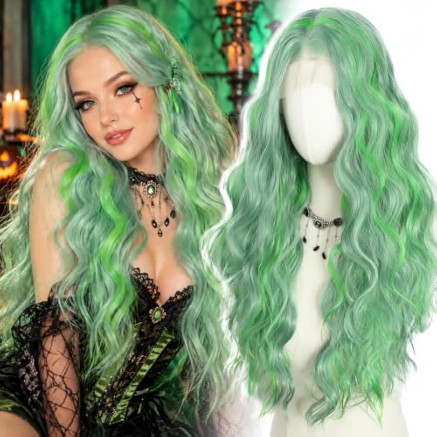 WIGHUB&SALON – Perruque Synthétique Lace Front Body Wave – balayage (4/27) – 26 pouces – Réf. WS-ZGSXWQ - Image 2