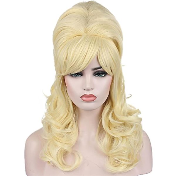 Perruque Synthétique Lace Front Bouclé Beehive – blond (613)