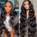 WIGHUB&SALON – Perruque Lace Front Body Wave 13x4 – Cheveux Humains – 30 pouces