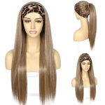 Perruque Synthétique Lace Front Lisse – blond (613) – 26 pouces – Réf. WS-F93D5G