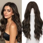 WIGHUB&SALON – Perruque Synthétique Lace Front Body Wave – brun – 26 pouces – Réf. WS-5F7KP8