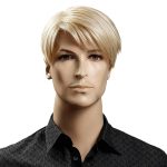 WIGHUB&SALON – Perruque Synthétique Lace Front Lisse – blond (613)