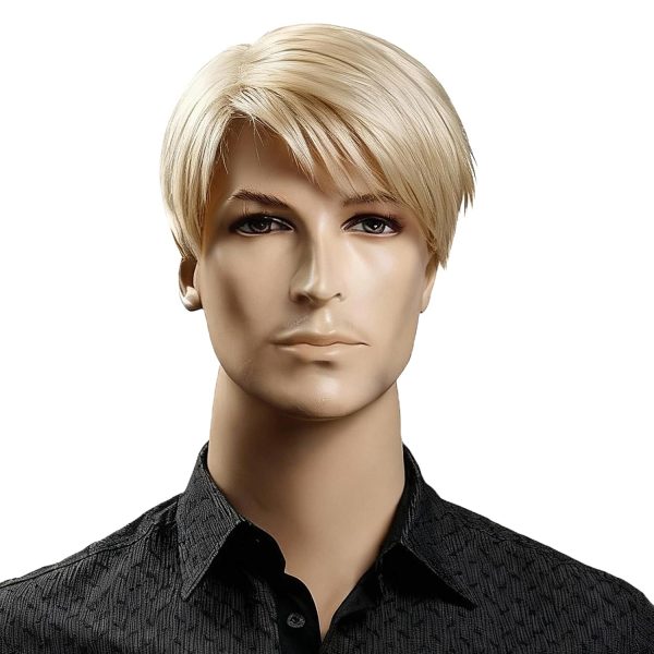 WIGHUB&SALON – Perruque Synthétique Lace Front Lisse – blond (613)