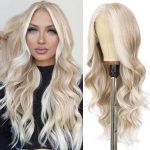 WIGHUB&SALON – Perruque Synthétique Lace Front Body Wave – blond (613) – 26 pouces – Réf. WS-V6DGZZ