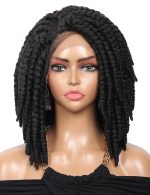 WIGHUB&SALON – Perruque Synthétique Lace Front Tressée Twist