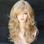 WIGHUB&SALON – Perruque Synthétique Lace Front Body Wave Frange Rideau – balayage (4/27)