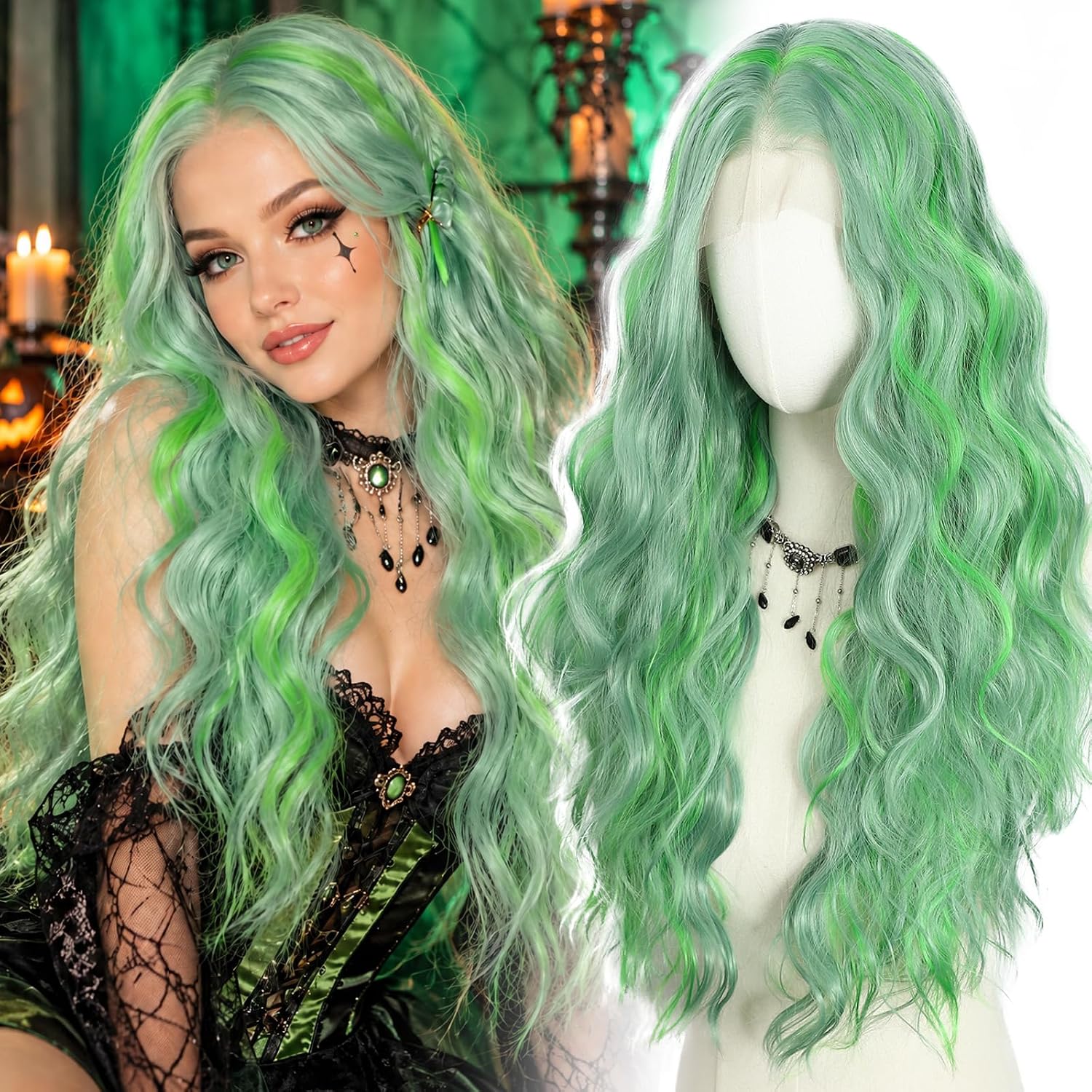 WIGHUB&SALON – Perruque Synthétique Lace Front Body Wave – balayage (4/27) – 26 pouces – Réf. WS-ZGSXWQ