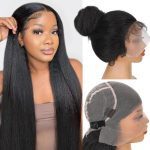 WIGHUB&SALON – Perruque Synthétique Lace Front Afro – 30 pouces