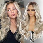 Perruque Synthétique Lace Front Body Wave – blond (613) – 20 pouces – Réf. WS-XY1XYY